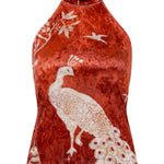 FW22-T-866-Brick-36 raisa_vanessa marouetry-patterned-high-neck-velvet-top