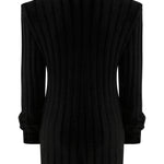 velvet-yarn-knit-cardigan-with-gold-gun-buckle-details raisa_vanessa velvet-yarn-knit-cardigan-with-gold-gun-buckle-details