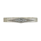 Art-Deco Shaped Silver Stone Embellished Jacquard-Covered Belt With Troika At The Back