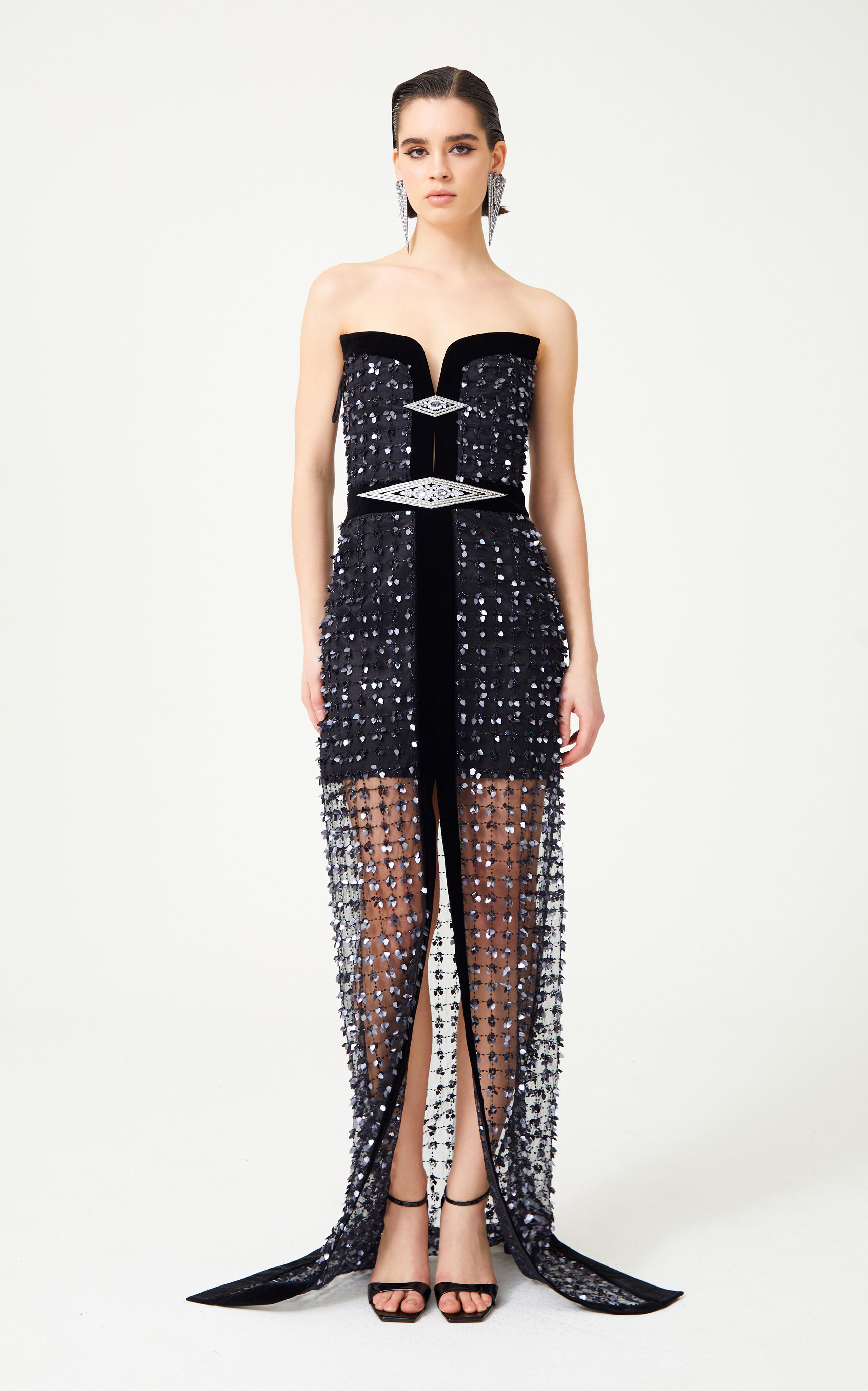 FW24-D-1004-Saxe Blue-34 raisa_vanessa navy-strapless-flower-embroidered-tulle-dress-with-velvet-framing-and-crystal-belt-detail