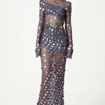 FW24-D-1005-Anthracite-34 raisa_vanessa anthracite-handmade-knitted-sequin-embroidered-long-sleeve-high-neck-backless-gown