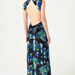 FW24-D-1007-Printed Blue-40 raisa_vanessa stretchy-velvet-flower-patterned-stone-printed-halter-neck-gown