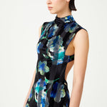 FW24-D-1007-Printed Blue-38 raisa_vanessa stretchy-velvet-flower-patterned-stone-printed-halter-neck-gown
