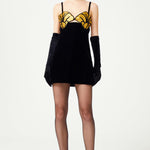 FW24-D-1011-Black-34 raisa_vanessa black-velvet-strappy-mini-dress-with-gold-flower-shaped-bra-detail