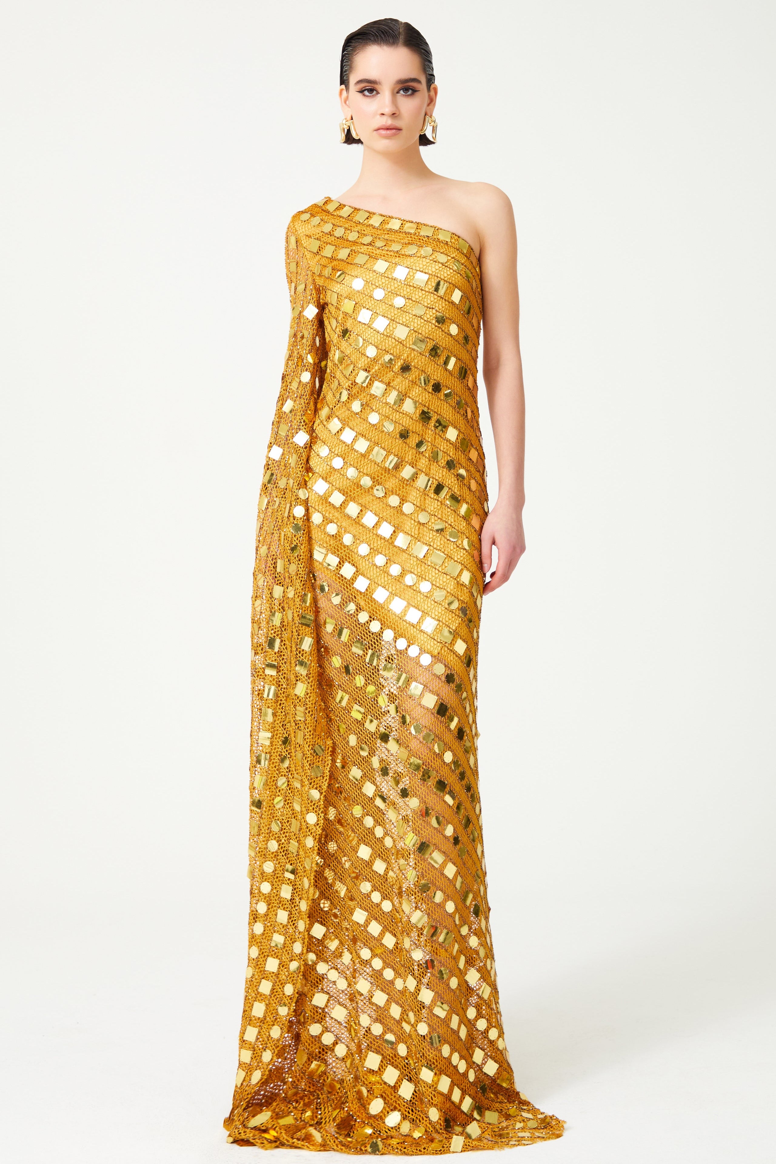 FW24-D-1019-Gold-34 raisa_vanessa gold-handmade-knitted-sequin-embroidered-one-shoulder-gown