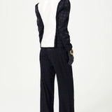 FW24-J-1005-Black-40 raisa_vanessa black-and-white-jacket-with-puffer-style-sleeves