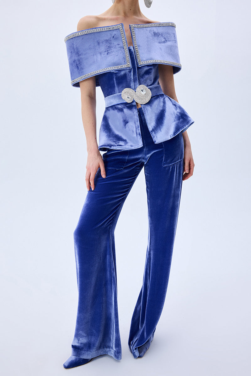 FW25-J-1007-Indigo-36 raisa_vanessa indigo-velvet-jacket-with-crystal-belt-and-borders