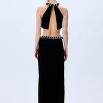 FW25-S-1003-Black-44 raisa_vanessa black-velvet-skirt-with-crystal-rope-belt