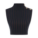 FW25-T-1024-Navy-44 raisa_vanessa navy-burgundy-knitted-stretch-halter-neck-crop-top