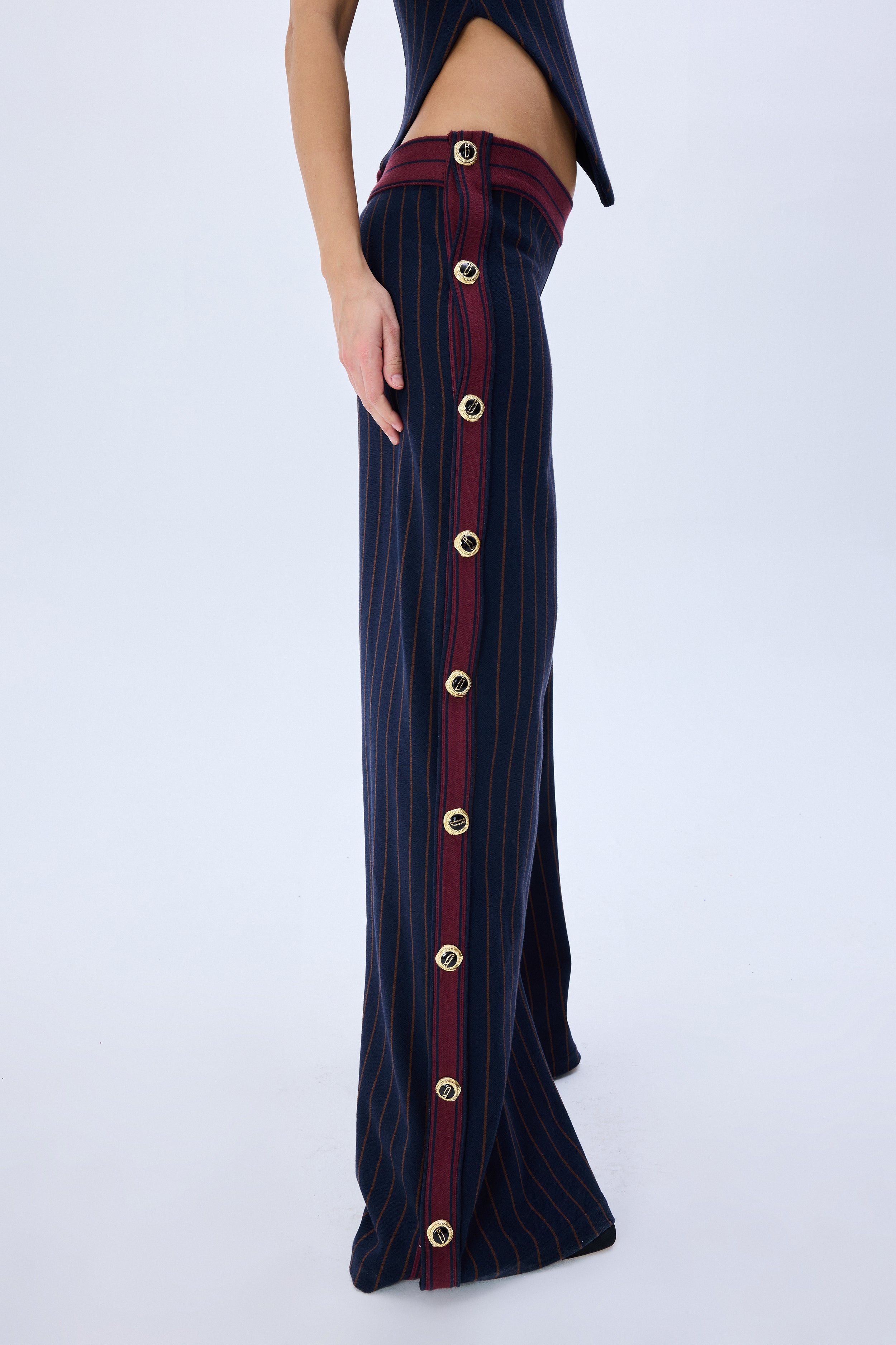 FW25-P-1016-Navy-42 raisa_vanessa navy-stretchy-wide-leg-pants-with-rv-stamped-buttons