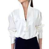 Navy Velvet Flare Pants