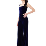 Sapphire Velvet Victorian Corset