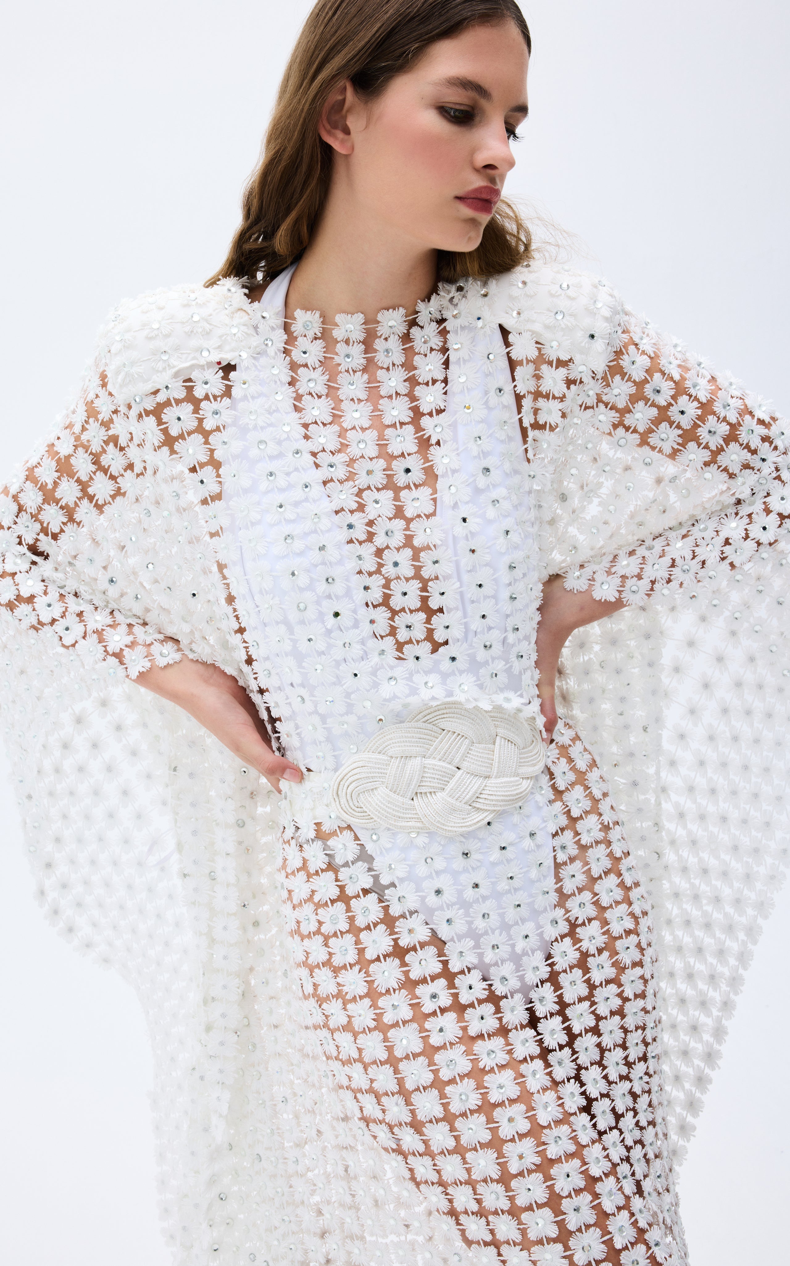 SS25-D-1002-white-38 raisa_vanessa floral-embroidered-transparent-kaftan-with-handmade-belt