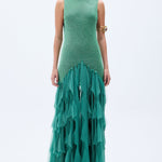 SS25-D-1024-green-34 raisa_vanessa green-sequined-net-gown-with-stone-embellished-laser-cut-fringes