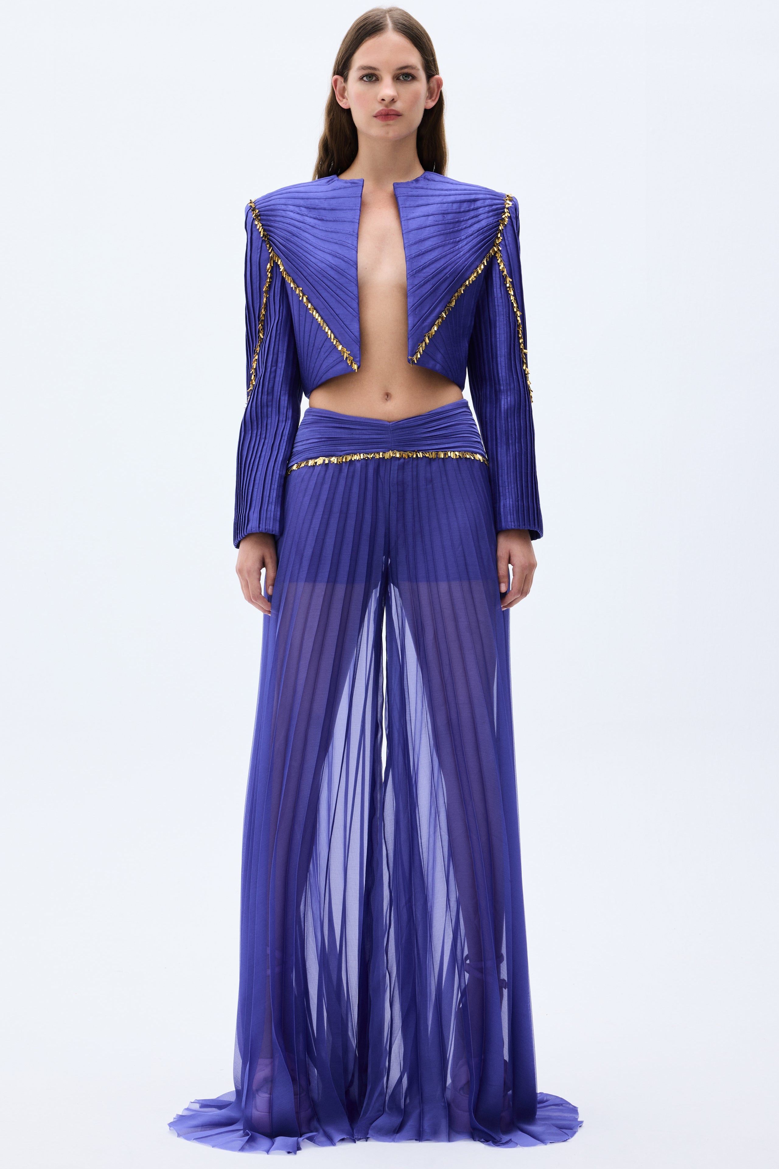 SS25-J-1001-purple-34 raisa_vanessa shantung-jacket-with-nervure-sewing-gold-chain-detail
