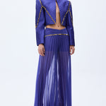 SS25-J-1001-purple-36 raisa_vanessa shantung-jacket-with-nervure-sewing-gold-chain-detail