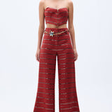 SS25-T-1008-brick-34 raisa_vanessa brick-linen-corset-top-with-sequined-stripes