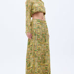 SS25-T-1014-printed-36 raisa_vanessa gold-beaded-printed-chiffon-crop-top-with-gold-chain-detail
