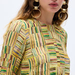 SS25-T-1014-printed-38 raisa_vanessa gold-beaded-printed-chiffon-crop-top-with-gold-chain-detail
