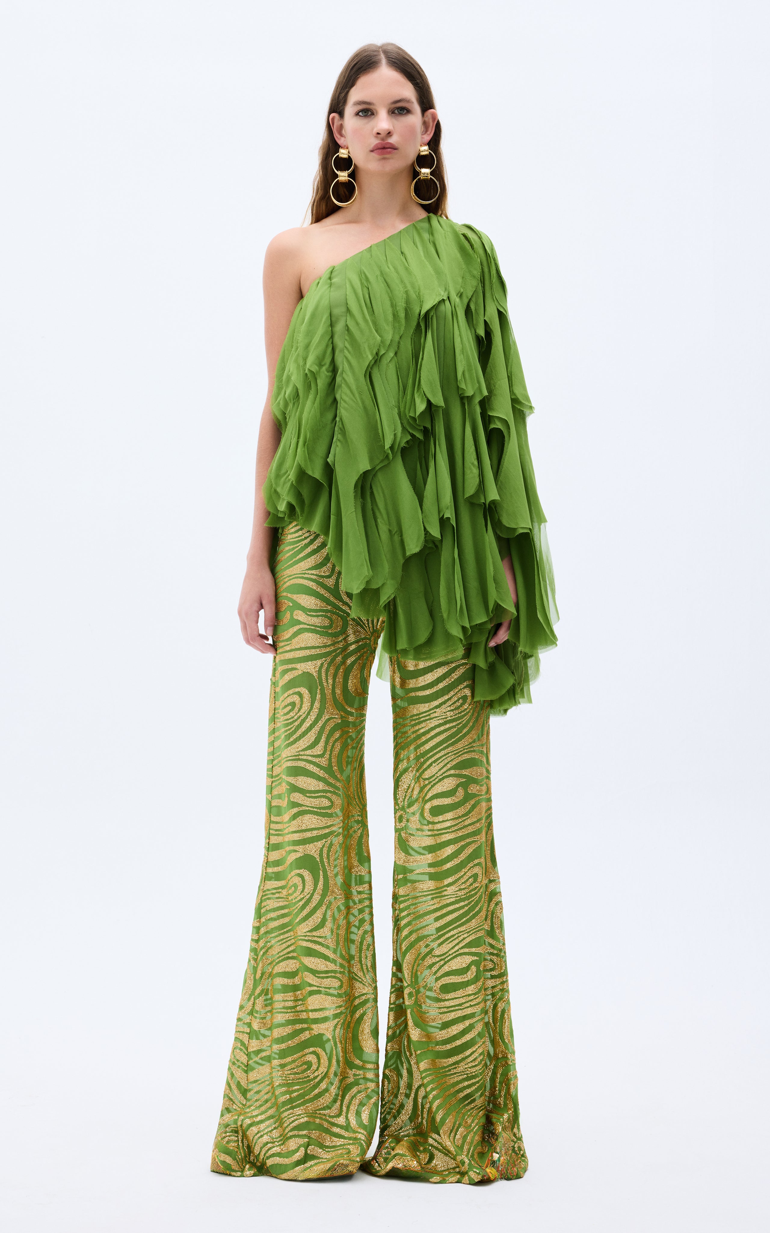 SS25-P-1010-green-34 raisa_vanessa gold-sequined-pistachio-green-chiffon-wide-leg-pants