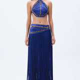 SS25-T-1019-purple-34 raisa_vanessa shantung-crop-top-with-nervure-sewing-gold-chain-detail