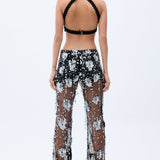 SS25-P-1015-black-42 raisa_vanessa flower-shaped-sequin-embroidered-black-net-flare-pants