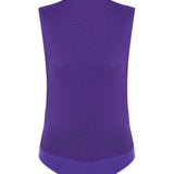 Knitted High Neck Purple Body