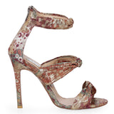 Ethnic Patterned High Heels