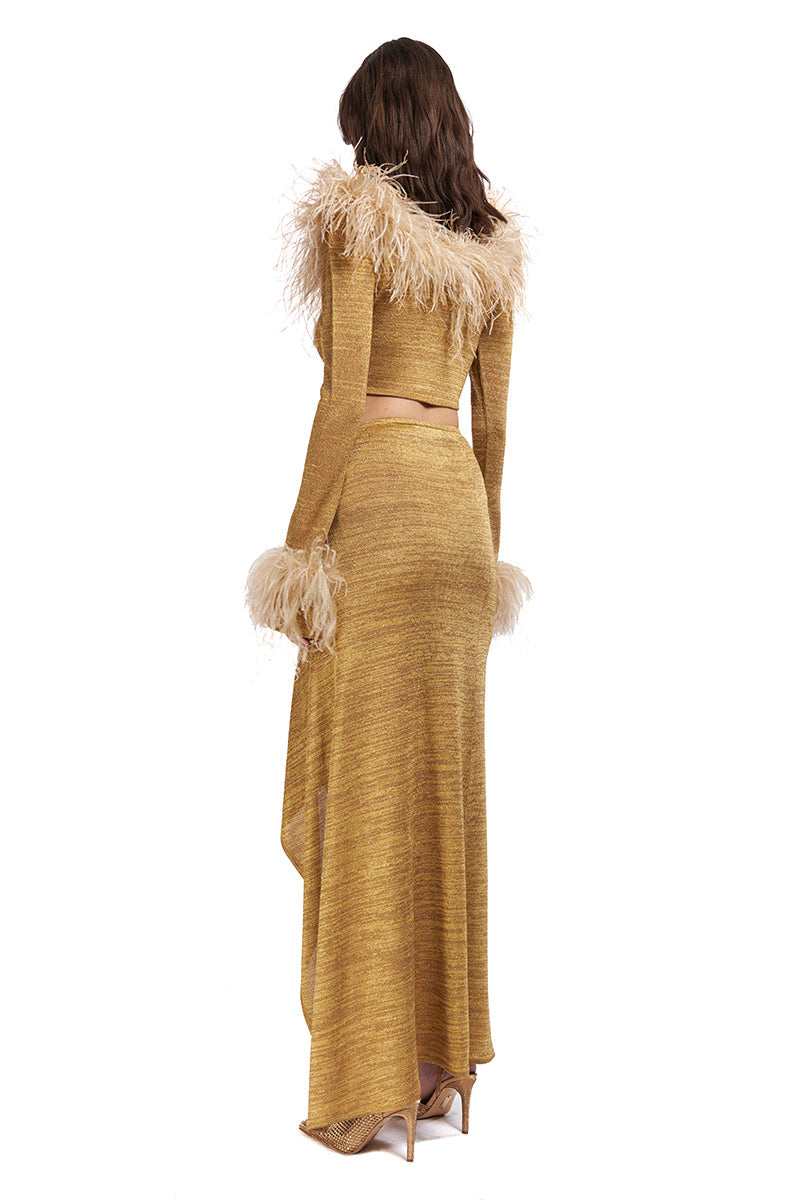 glittered-knit-midi-skirt-with-high-slit-and-bow-detail-1 raisa_vanessa glittered-knit-midi-skirt-with-high-slit-and-bow-detail-1