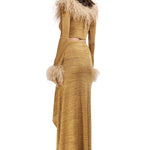 glittered-knit-midi-skirt-with-high-slit-and-bow-detail-1 raisa_vanessa glittered-knit-midi-skirt-with-high-slit-and-bow-detail-1
