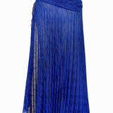 Pleated Maxi Skirt