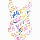 Patterned Swimsuit