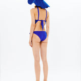 Pleated Halter Neck Swimsuit