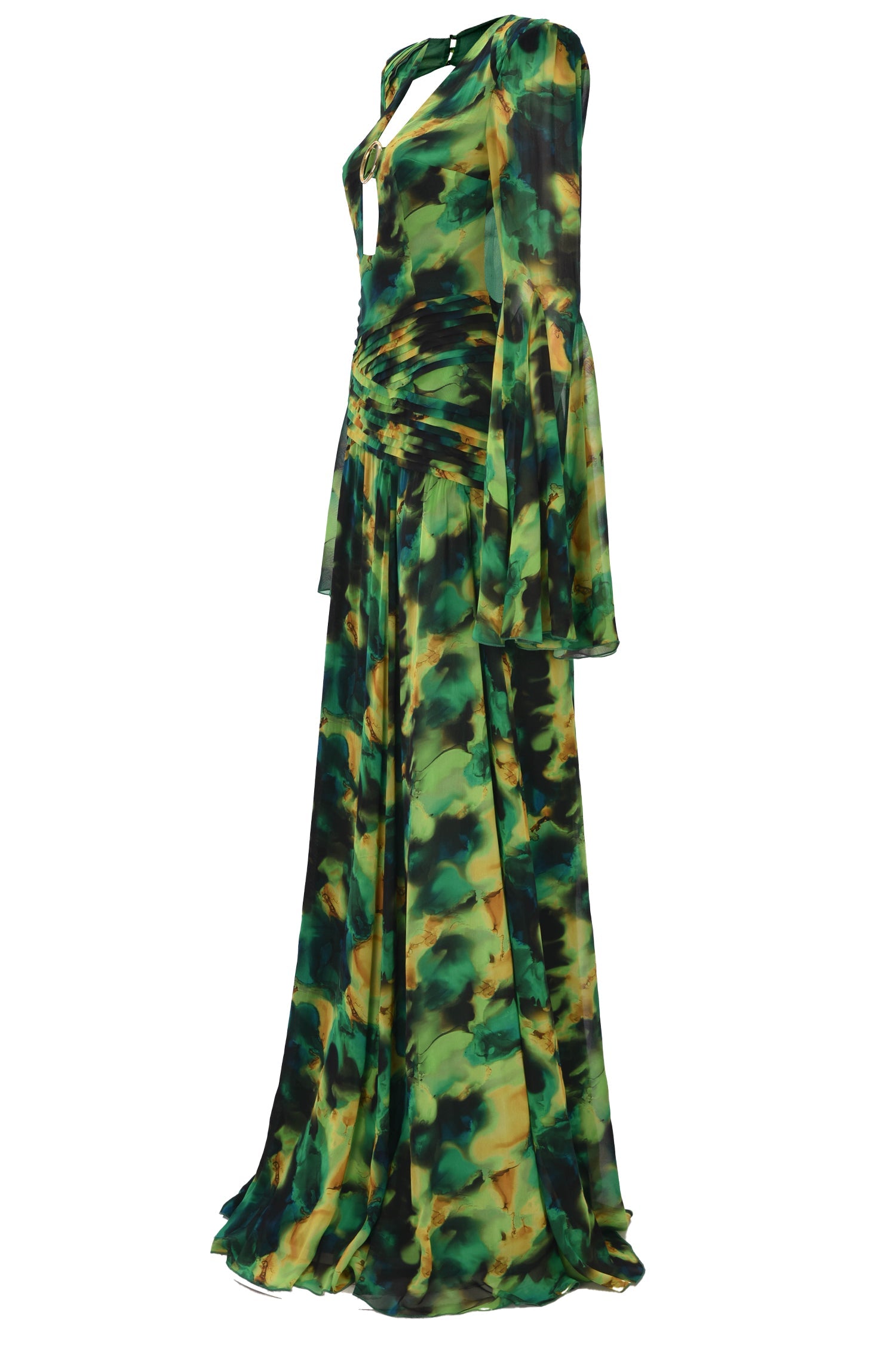 RS23-D-2053-Green-44 raisa_vanessa chiffon-v-neck-maxi-dress-with-high-slit-and-gemstone