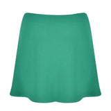 Knit Mini Skirt With Circle Cutout On Waist