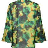 Patterned Chiffon Shirt