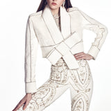 Embellished Flare Pants