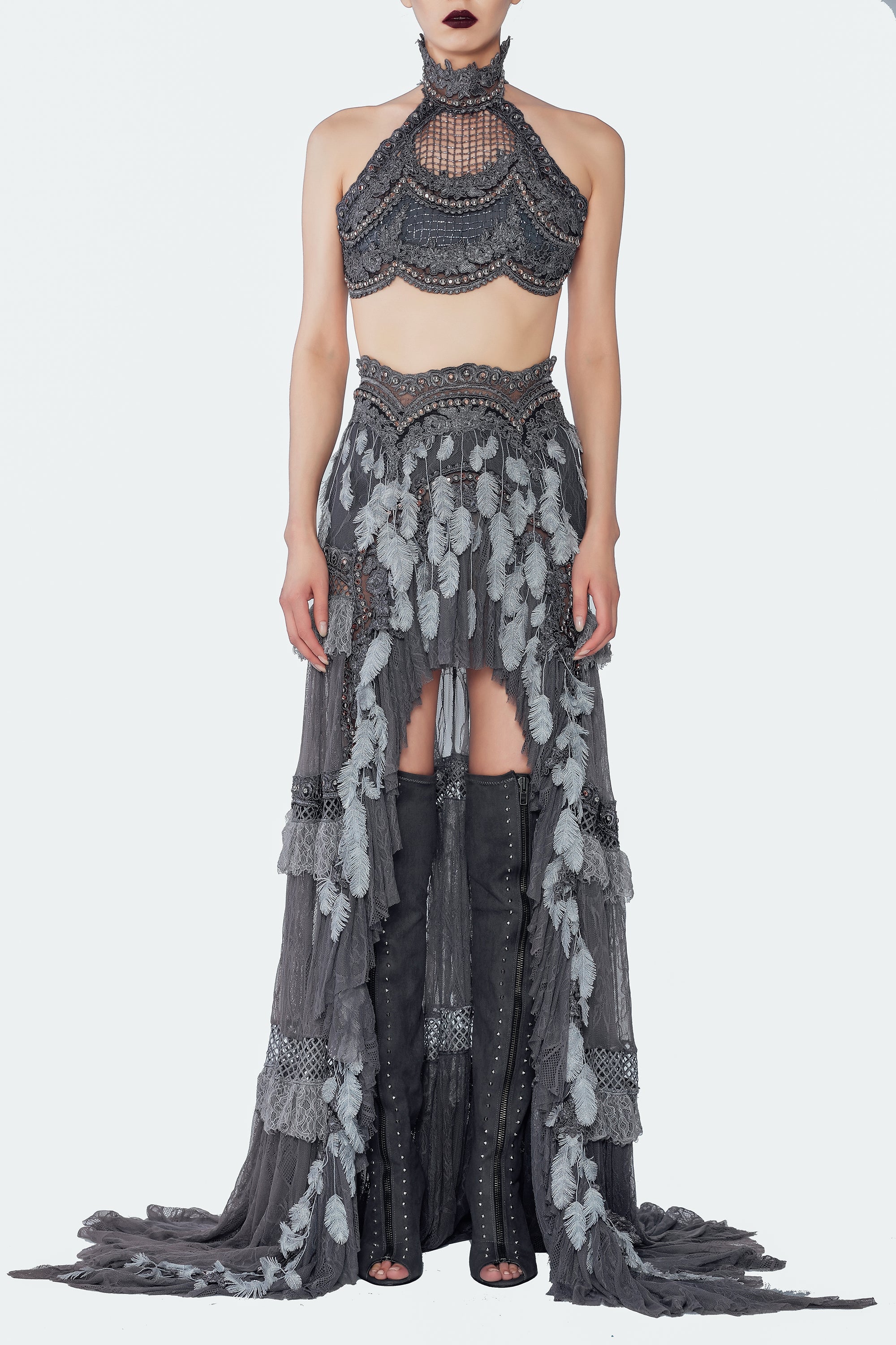 SS17SLG36-Grey-36 raisa_vanessa grey-embroided-maxi-skirt