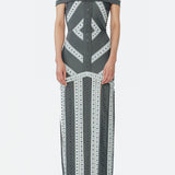 SS17DJTGW36-Grey-36 raisa_vanessa grey-and-white-lined-dress-with-tassel
