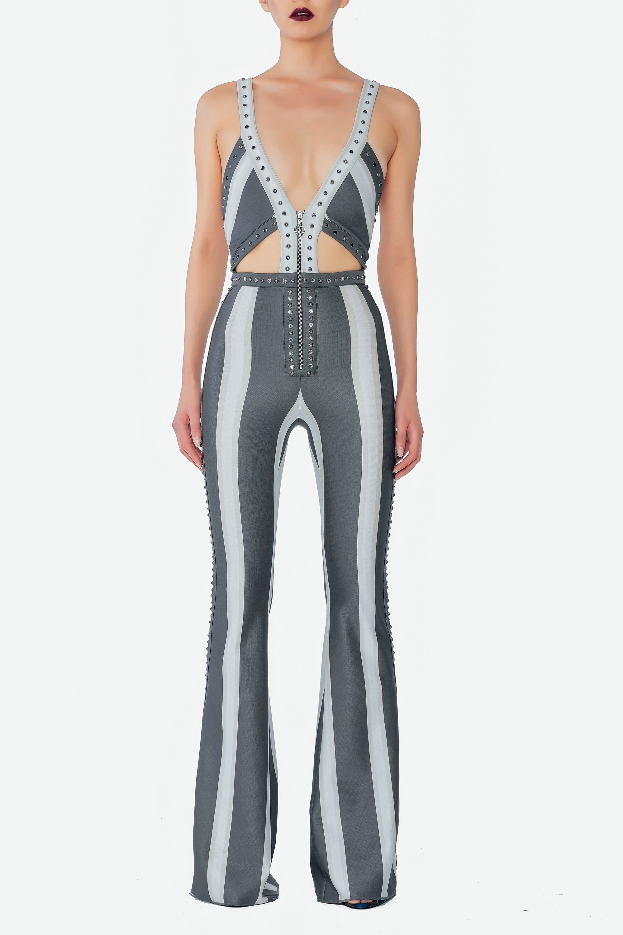 SS17JJTGW36-Grey-36 raisa_vanessa grey-and-white-lined-jumpsuit