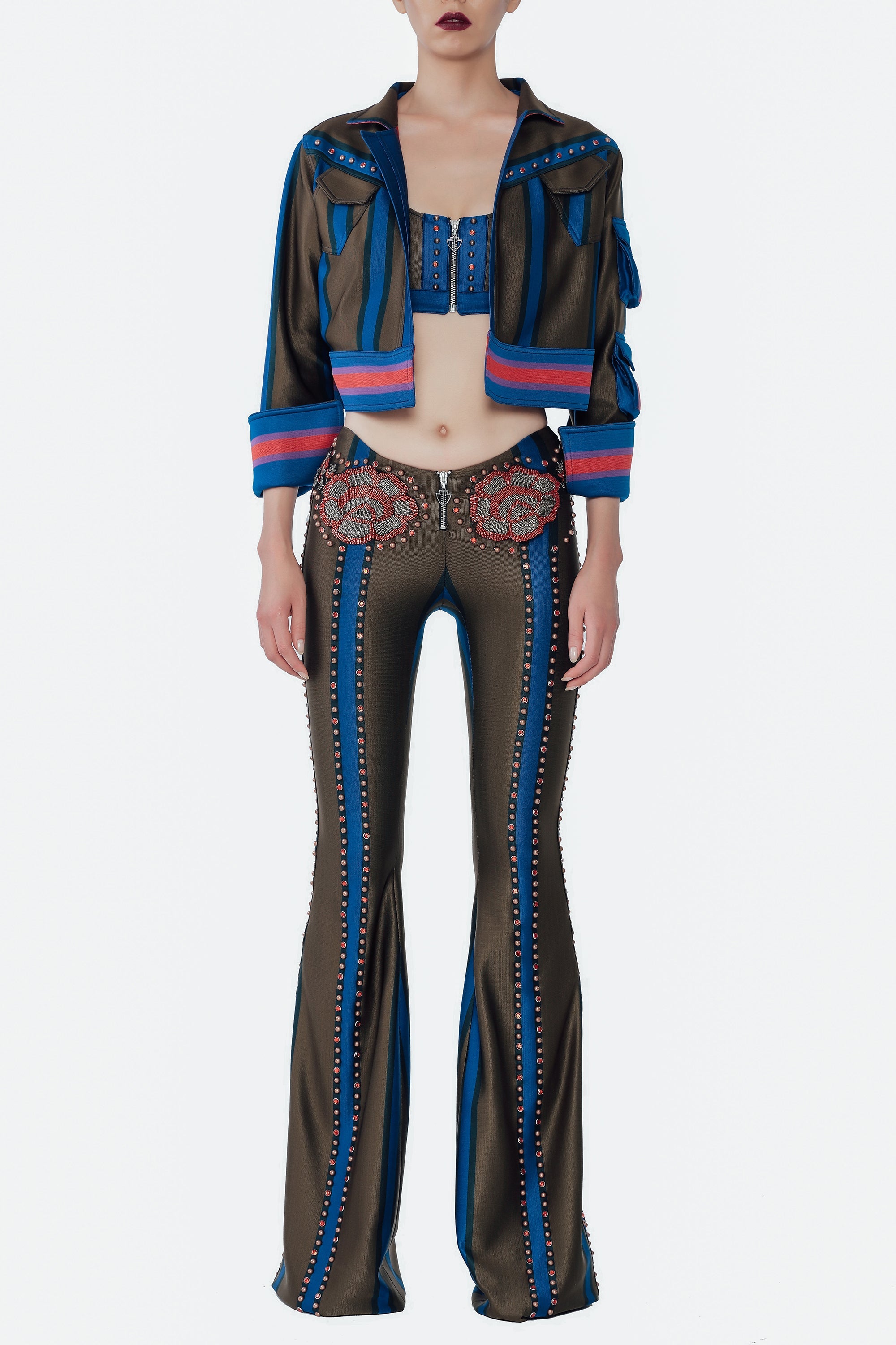 SS17PJTG36-Green Blue-36 raisa_vanessa green-flower-embroidered-spanish-pants
