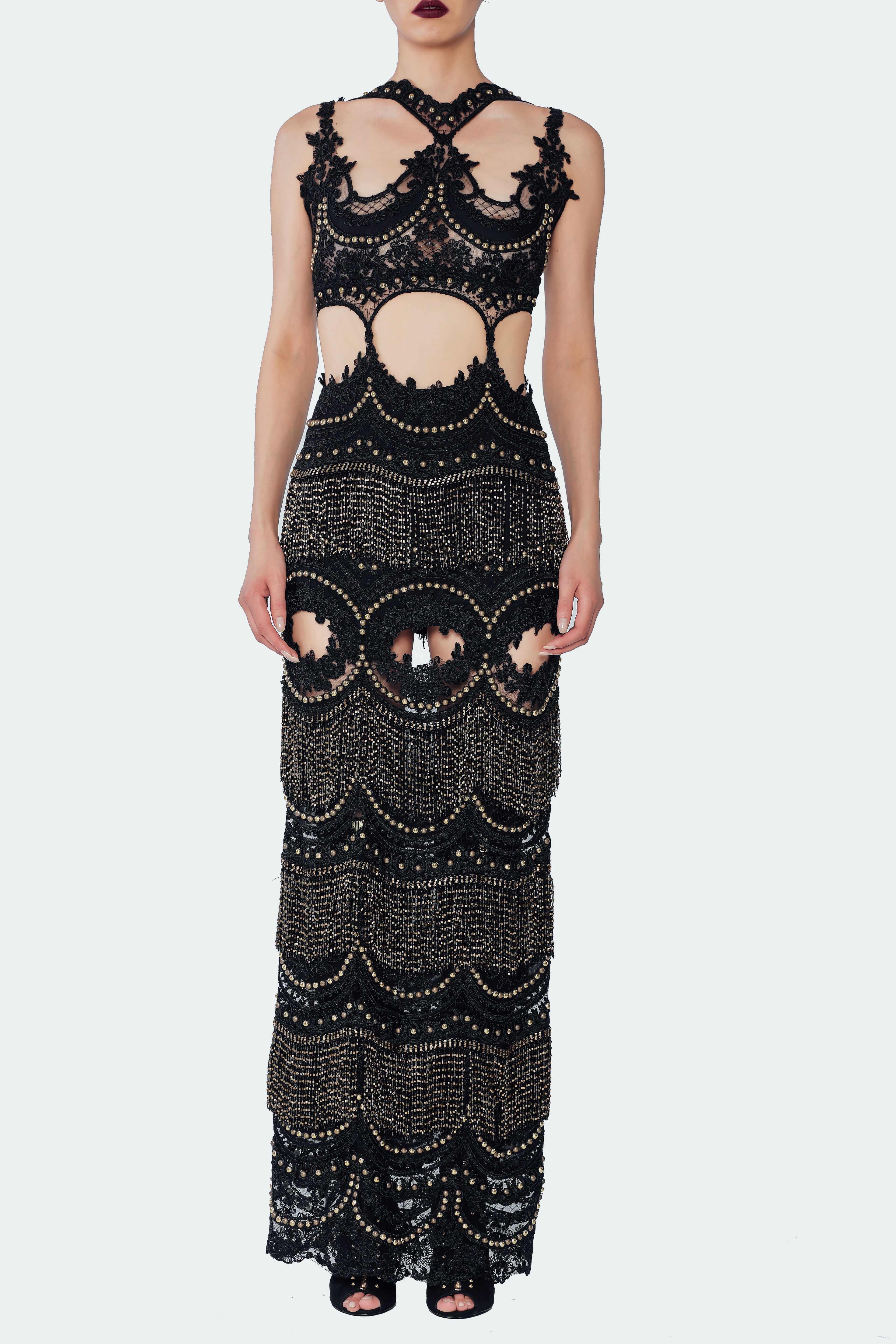 SS17DLB36-Black-36 raisa_vanessa black-embroided-lace-maxi-dress