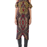 SS17DCPKL-Red-36 raisa_vanessa knee-length-red-jacquard-dress