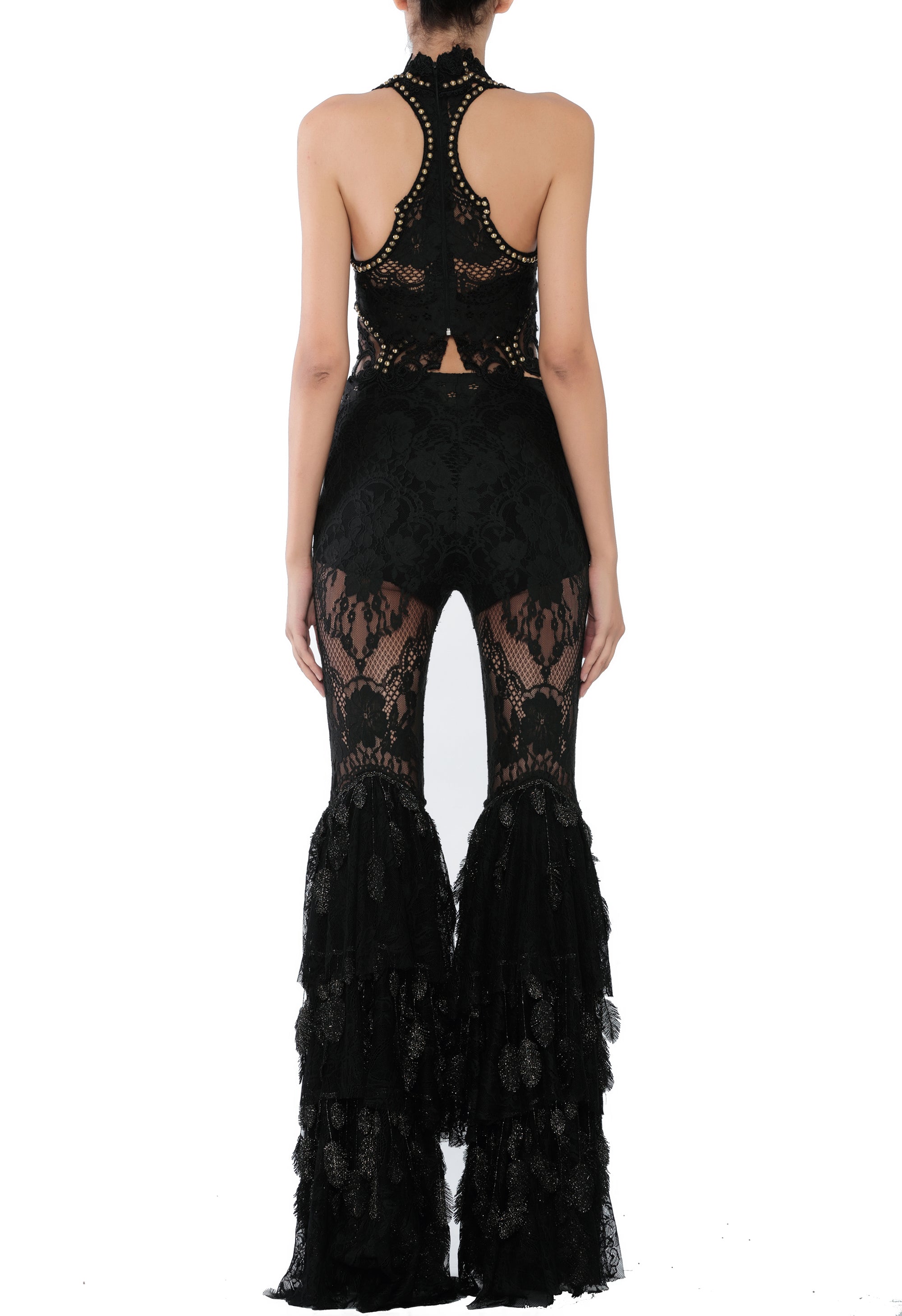 black-lace-pants-with-flare-legs raisa_vanessa black-lace-pants-with-flare-legs