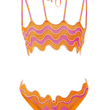 Geometrical Printed Bikini Set