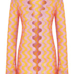 SS22-J-559-Orange-Fuschia-36 raisa_vanessa geometrical-padded-jacket-with-buckles