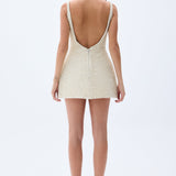 SS25-D-1004-white-44 raisa_vanessa crystal-and-pearl-beaded-hand-embroidered-sculptural-mini-dress