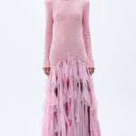 SS25-D-1025-pink-34 raisa_vanessa pink-sequined-net-gown-with-stone-embellished-laser-cut-fringes