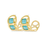 gold-hoop-earrings-with-blue-diamonds raisa_vanessa gold-hoop-earrings-with-blue-diamonds