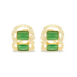 SS26-ACC-1014 raisa_vanessa gold-hoop-earrings-with-green-diamonds